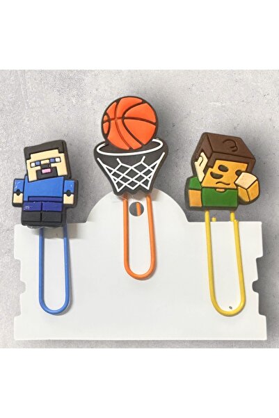 Buki'nin Atölyesi MineCraft Oznaka / Set od 3 spajalica