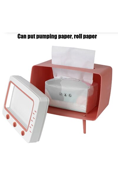 Genel Markalar Modern Popüler Retro Telefon Tutucu Ve Peçetelik, Telefon Standı, Kağıt Peçetelik