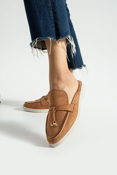 diclepolat Жіночі замшеві сліпони-лофери Жіночі тапочки Luna