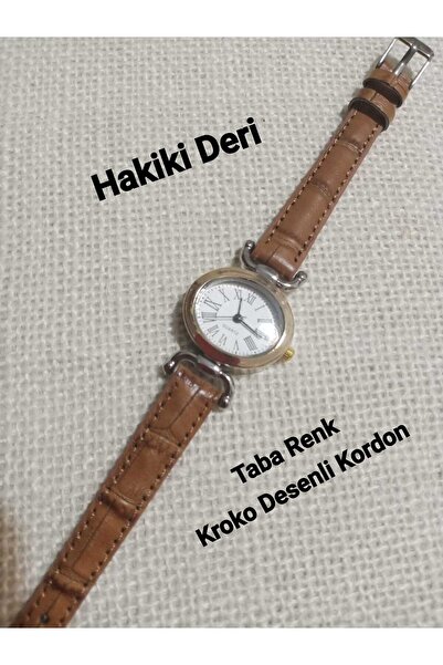 QUARTZ Retro Minimal Vintage Genuine Leather Cord Women Wristwatch Butterfly ...