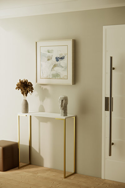 Phobia Astra Dresuar Dekoratif Raflı Konsol Gold Metal Dresuar 23-23