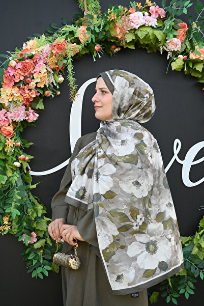 Desenay Scarfs Desenay Nora Toprak Gülü Şal