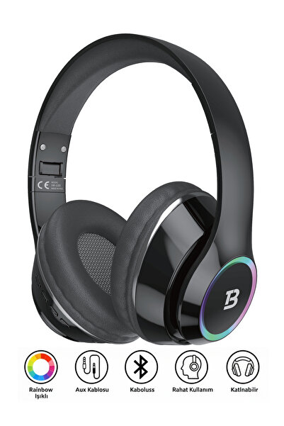 Tech&bello accessories Kablosuz Kulaküstü Bluetooth Kulaklık Stereo-Mikrofon-...