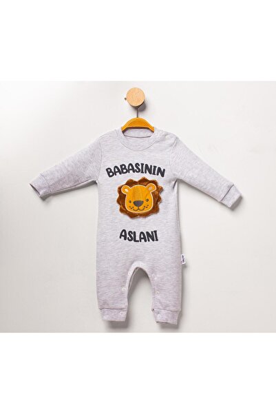 mandalinsbaby Babasinin Aslani Baby Boy Jumpsuit