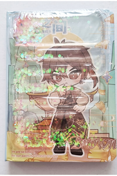 Modellino Blocnotes cu sclipici în mișcare, 105x148mm, 128 pagini, copertă rigidă, linieată