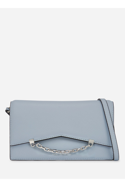 Karl Lagerfeld Deri Mavi Kadın Çapraz Çanta A1W320371kz