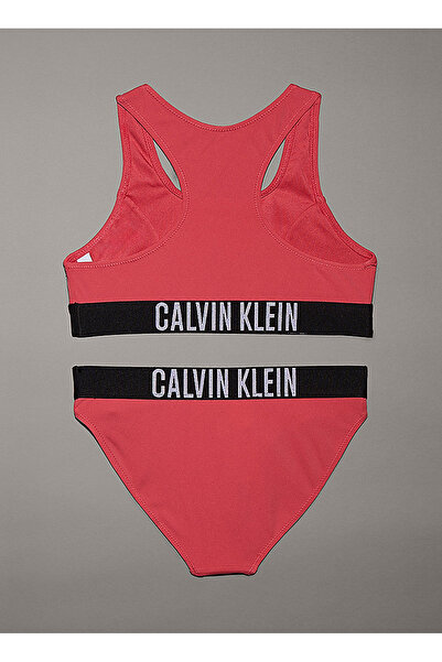 Calvin Klein Koyu Pembe Kız Çocuk Bikini Takım KY0KY00091XIX