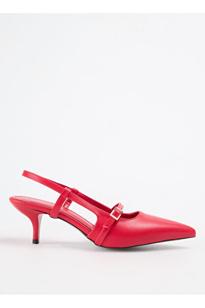 F By Fabrika Kırmızı Kadın Topuklu Sandalet ALCARA