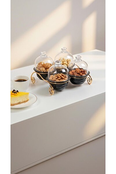 Generic Dessert stand with clear cover.