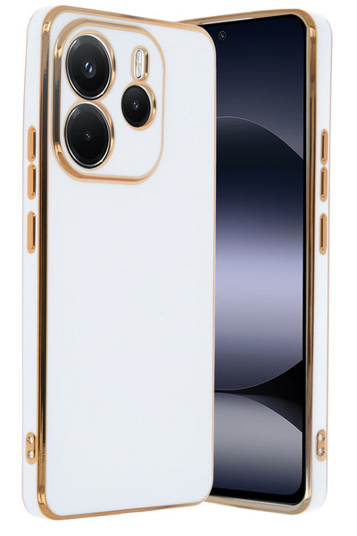 NewFace حافظة سيليكون فوليت لهاتف شاومي ريدمي نوت 14 الجيل الرابع (95347) - أبيض