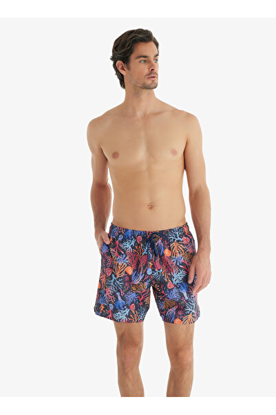 Blackspade Πολύχρωμο ανδρικό σορτς μαγιό 10753