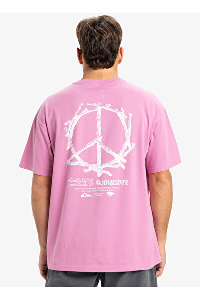 Quiksilver HW TREE CONNECTION SS Gül Kurusu Erkek Kısa Kol Gömlek