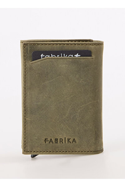 Fabrika Haki Erkek Cüzdan Frk 356 Crayz Haki