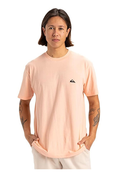 Quiksilver EQYZT07711 BASIC SS TEE YOUNG MEN Somon Bisiklet Yaka Normal Kalıp Erkek T-Shirt