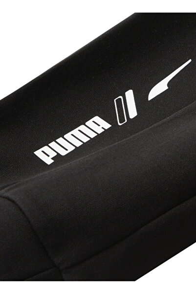 Puma 84743801 RAD/CAL Pants DK Blac Kırmızı Lastikli Bel Regular Fit Erkek Eşofman Altı
