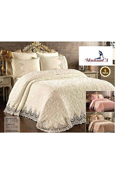 Madamca Lace - Double Blanket Set - with Bag -