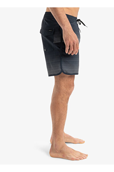 Quiksilver EQYJV04108 SURFSILK SCALLOP VOLLEY Lacivert Normal Bel Standart Kalıp Erkek Şort Mayo