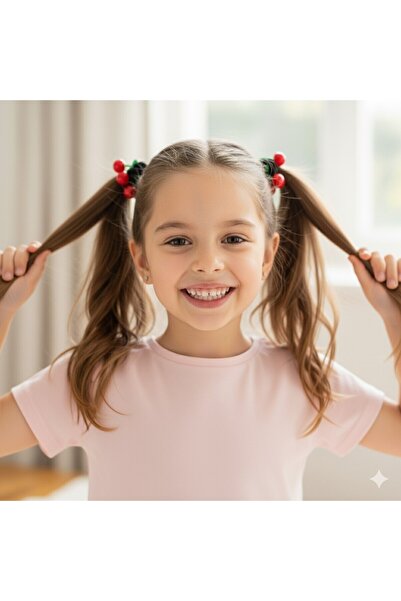Lynare Girl's 2-Piece Cherry Model Rubber Buckle Set