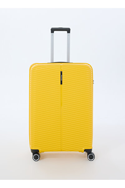 Discovery Expedition Sarı Çekçekli Sert Valiz DC-5224 BÜYÜK