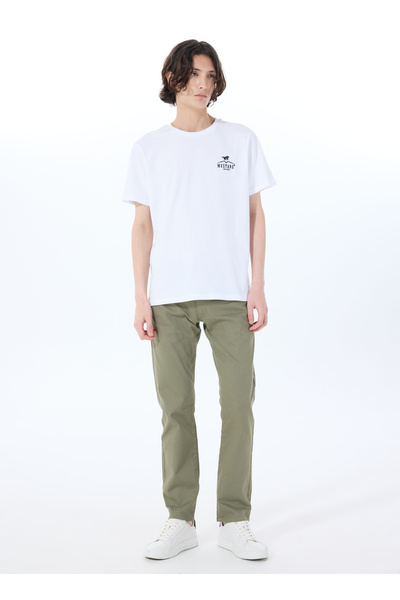 Mustang Normal Bel Straight Haki Erkek Denim Pantolon WASHINGTON STRAIGHT-30