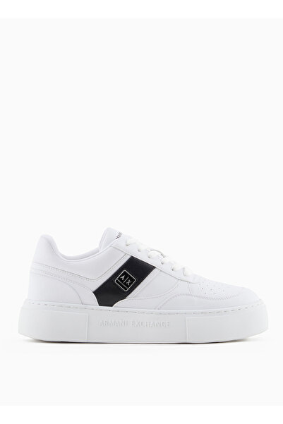Armani Exchange Armani Exchage Logolu Şerit Detaylı Kalın Taban Sneaker Ayakkabı AYAKKABI