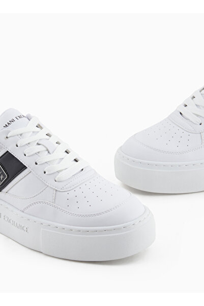 Armani Exchange Armani Exchage Logolu Şerit Detaylı Kalın Taban Sneaker Ayakkabı AYAKKABI