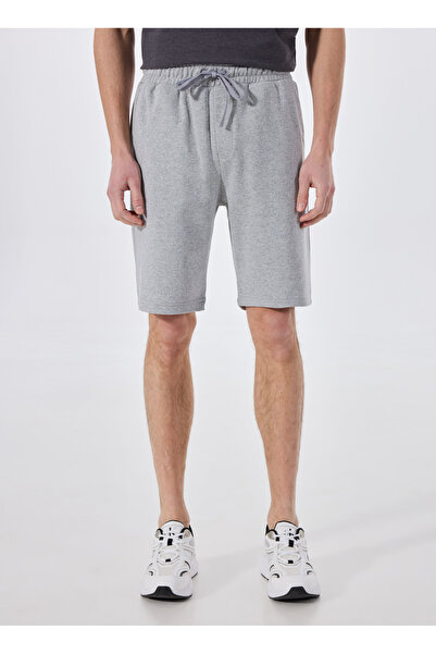 LİMON COMPANY Limon Gri Erkek Sweat Şort MML5SM-SHT 9531