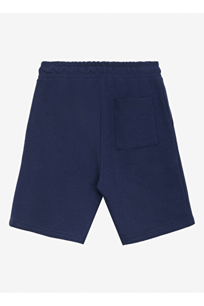 LİMON COMPANY Limon Lacivert Erkek Basic Düz Sweat Şort MML5SM-SHT 9531