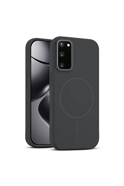 Zebana Samsung Galaxy S20 FE Uyumlu Kılıf Zebana Liquid Soft Silikon Kılıf (K...