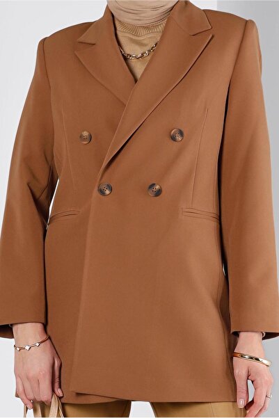 Alvina Buttoned Classic Jacket 43386