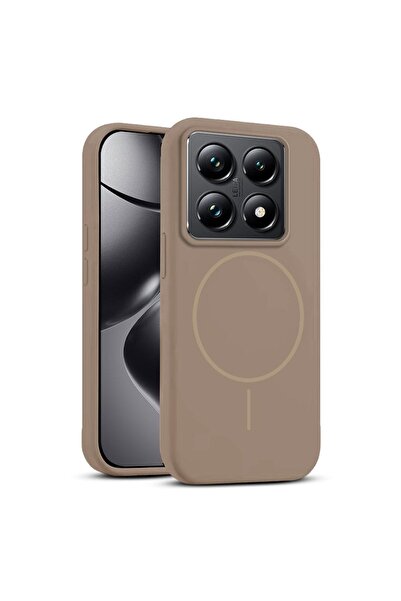 Zebana Xiaomi Mi 14T Uyumlu Kılıf Zebana Liquid Soft Silikon Kılıf (Kablosuz ...