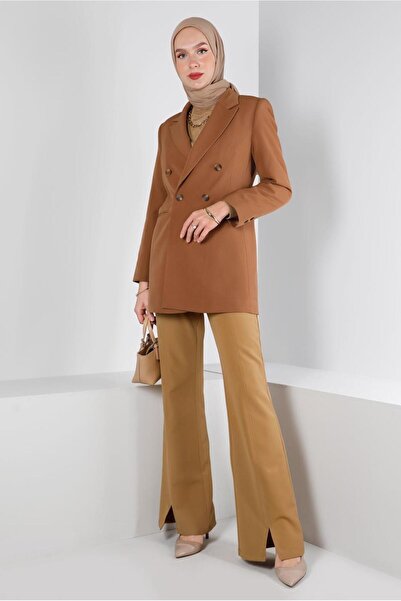 Alvina Buttoned Classic Jacket 43386