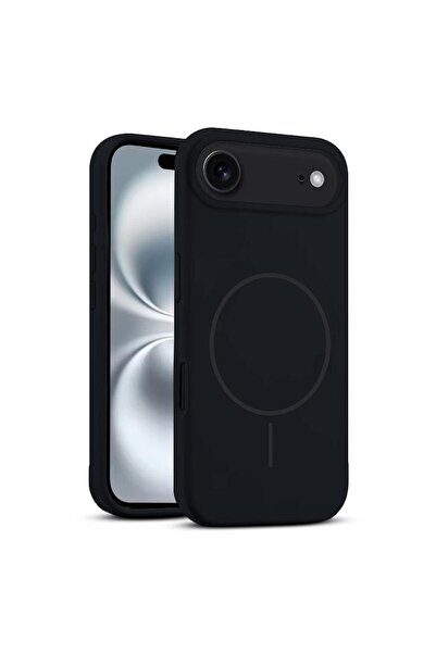 Zebana Apple iPhone 17 Air Uyumlu Kılıf Liquid Soft Silikon Kılıf (Kablosuz Ş...