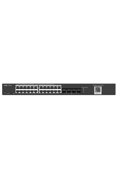 Genel Markalar RUİJİE-REYEE RG-NBS3100-24GT4SFP-P 24XGE-4XGE/SFP YÖNETİLEBİLİ...