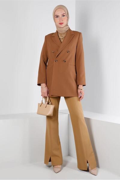 Alvina Buttoned Classic Jacket 43386