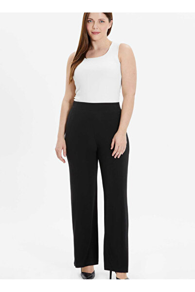 Selen Normal Bel Normal Siyah Kadın Pantolon 24YSL5143-BB