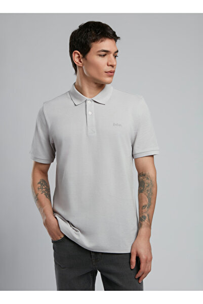 Lee Cooper Кам'яний чоловічий поло-футболка 252 LCM 242012 TWINS TAŞ