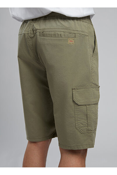 Lee Cooper Regular Fit Haki Erkek Şort 252 LCM 221018 JOAN HAKİ