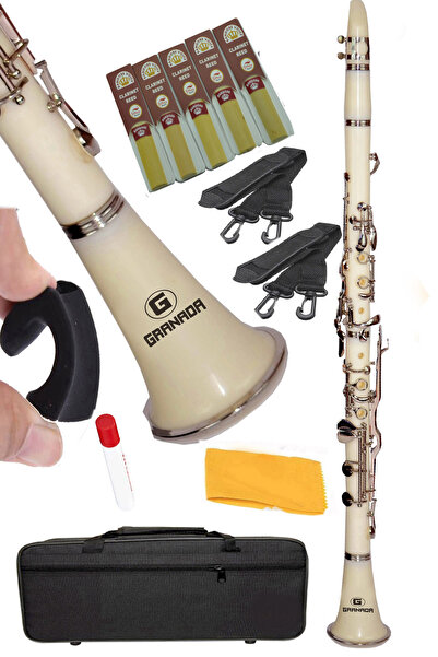 Granada beyaz 4 yüzük sol klarnet