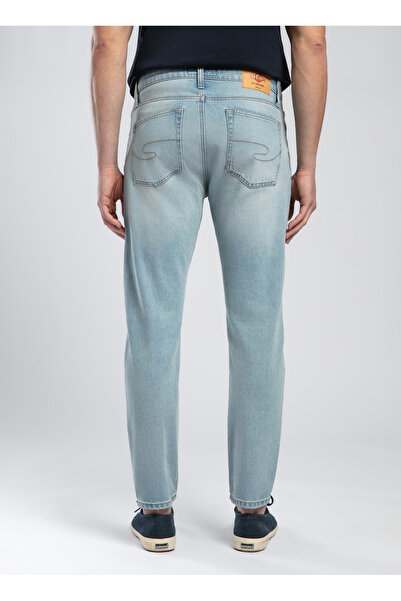 Lee Cooper Normal Bel Slim Tapered Erkek Denim Pantolon 252 LCM 121063 LONDON POSEY LIGHT