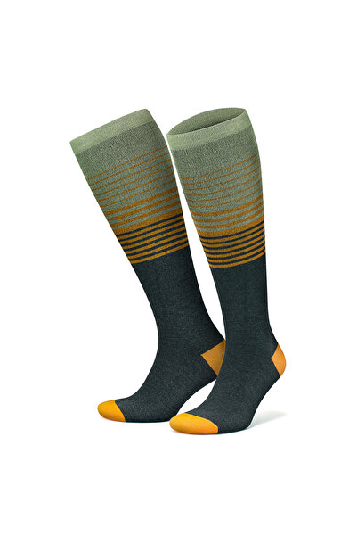 Go With Ανδρικές γυναικείες κάλτσες συμπίεσης 3590 σε χρώμα πορτοκαλί μπαμπού...