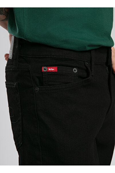 Lee Cooper Normal Bel Slim Straight Erkek Denim Pantolon 252 LCM 121004 JAGGER STAY BLACK