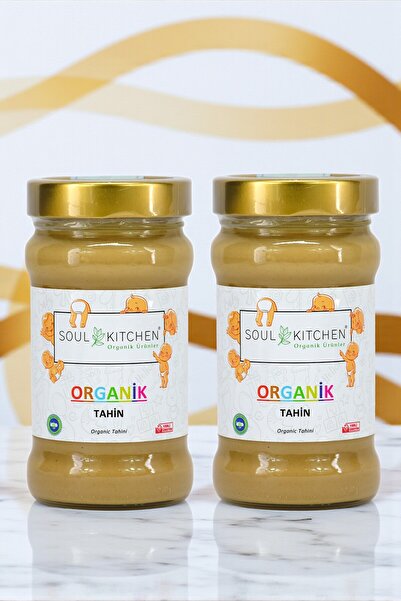 Soul Kitchen Organik Ürünler Organik Tahin 300gr - 2'li Avantaj Set -