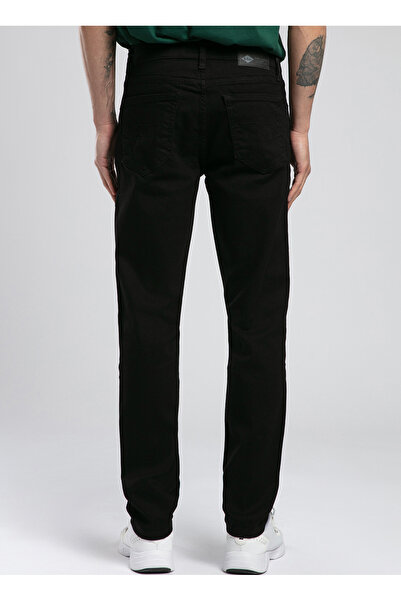 Lee Cooper Normal Bel Slim Straight Erkek Denim Pantolon 252 LCM 121004 JAGGER STAY BLACK