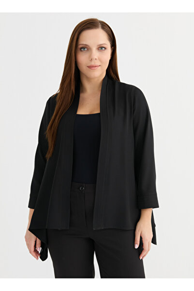 Selen Normal Siyah Kadın Ceket 25YSL1482-BB