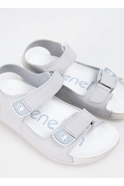 Benetton Gri Kız Çocuk Sandalet BN-1419