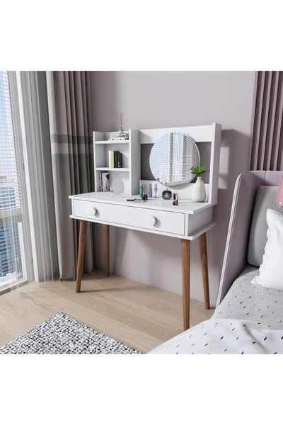gökçe ahşap MAKYAJ MASASI
