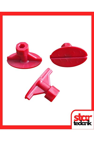 STAR PDR Boyasız Göçük Düzeltme Plastiği Elips Kırmızı 35x22mm - D. N6 - Kırm...