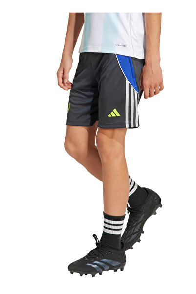 adidas Lastikli Bel Normal Gri Erkek Çocuk Şort JI5458-MESSI SHORT Y