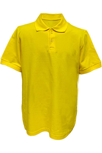 Çapıt Μπλουζάκι Βαμβάκι Polo με κοντό μανίκι και κίτρινο γιακά, κατάλληλο για...